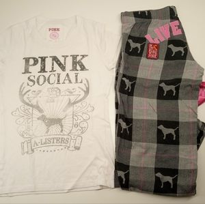 Victoria's Secret Pink PJ set
